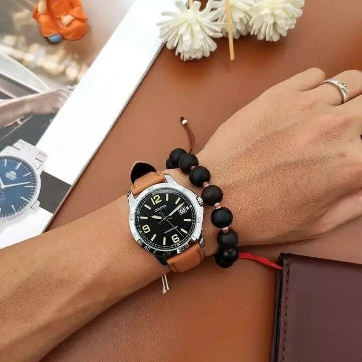 Zegarek Męski Casio MTP-V004L-1B2 Zegarek Męski Casio MTP-V004L-1B2 - Lorence 4549526251627