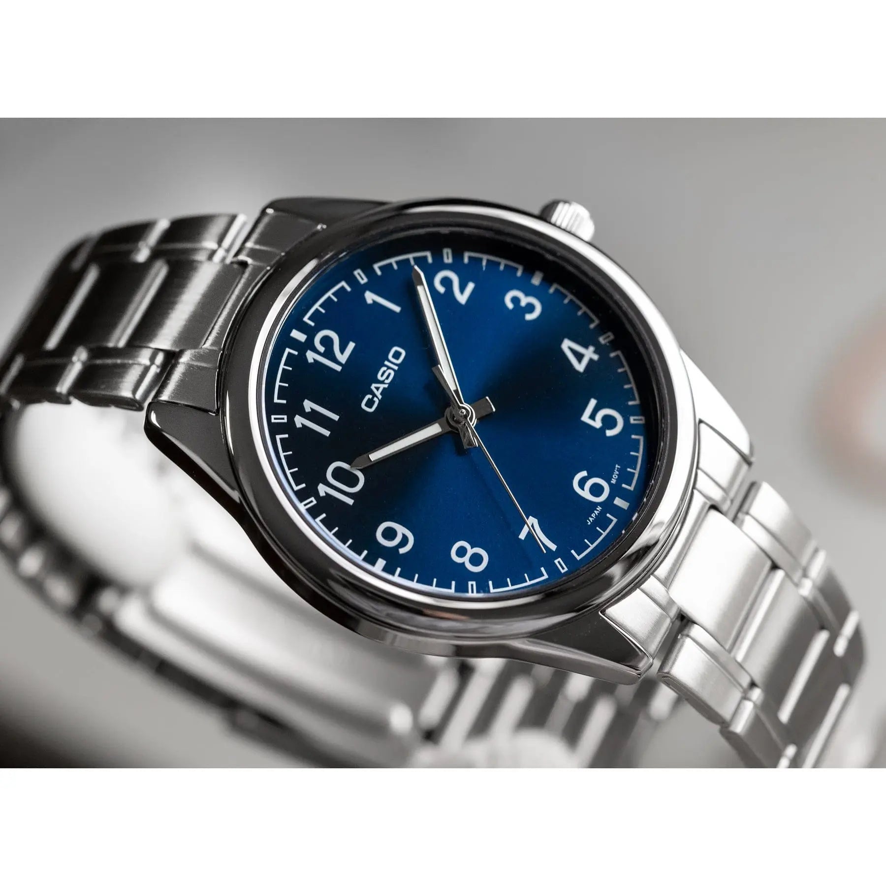 Zegarek Męski Casio MTP-V005D-2B4 Zegarek Męski Casio MTP-V005D-2B4 - Lorence 4549526308109