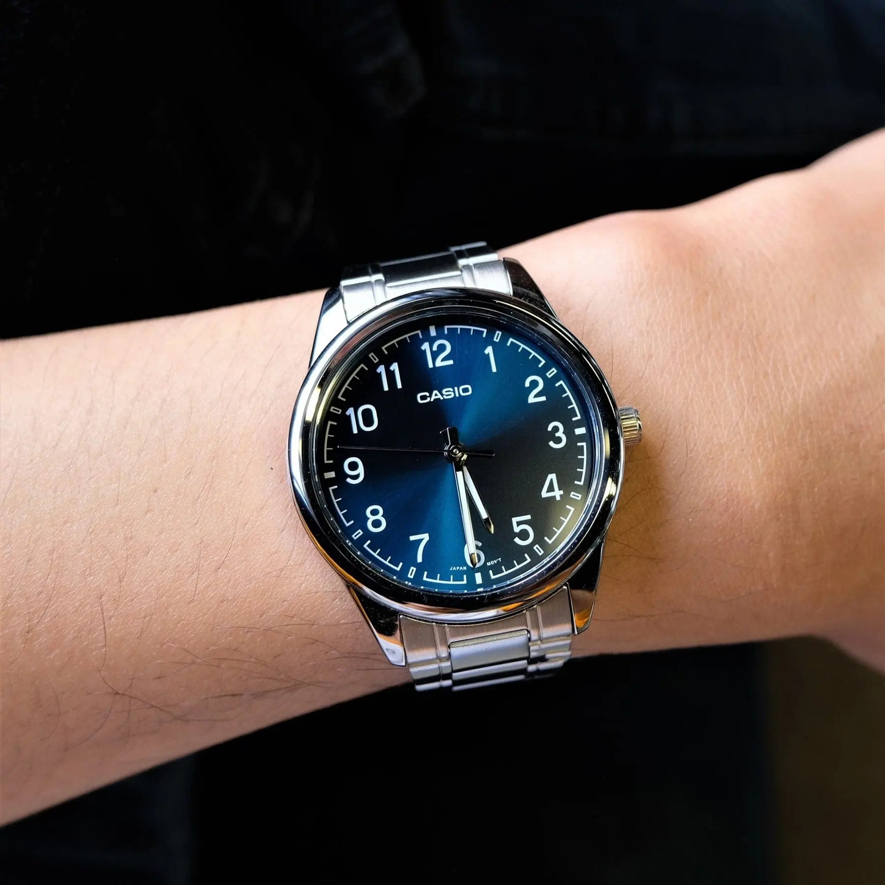 Zegarek Męski Casio MTP-V005D-2B4 Zegarek Męski Casio MTP-V005D-2B4 - Lorence 4549526308109