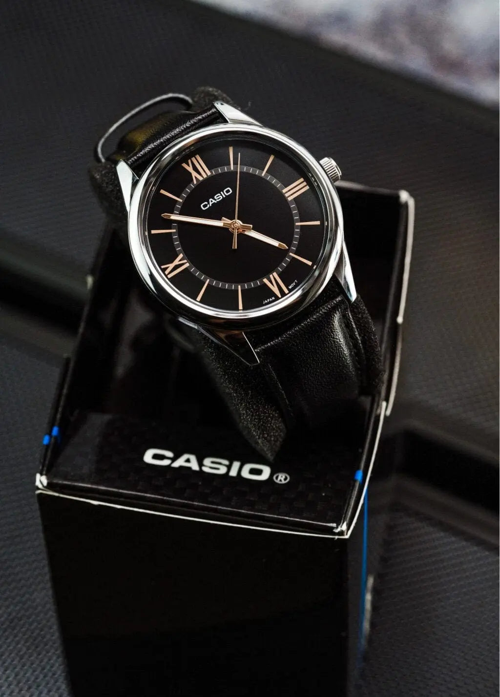 Zegarek Męski Casio MTP-V005L-1B5 Zegarek Męski Casio MTP-V005L-1B5 - Lorence 4549526308154