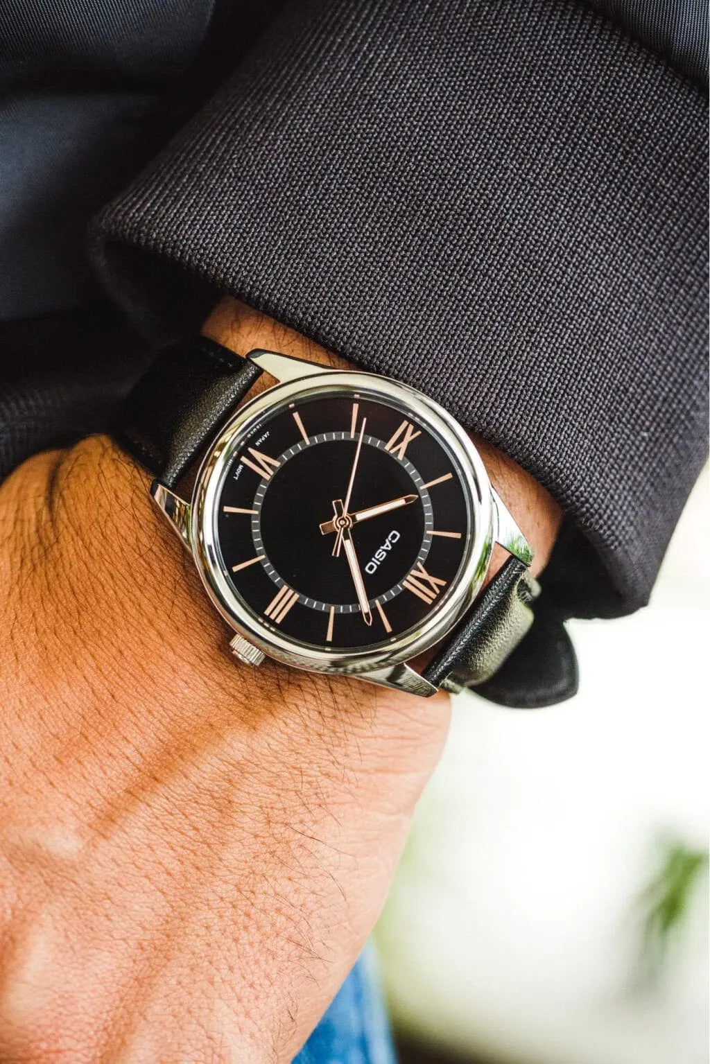 Zegarek Męski Casio MTP-V005L-1B5 Zegarek Męski Casio MTP-V005L-1B5 - Lorence 4549526308154