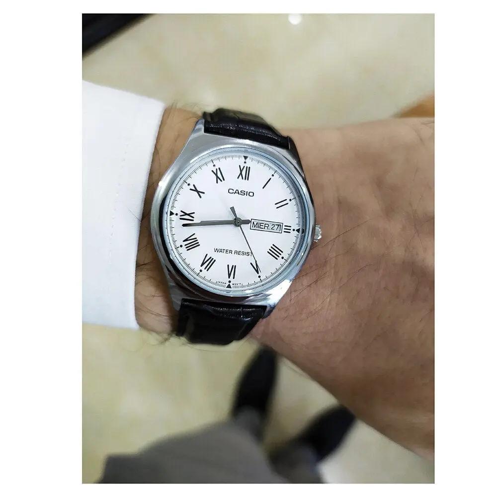 Zegarek Męski Casio MTP-V006L-7B Zegarek Męski Casio MTP-V006L-7B - Lorence 4971850030119