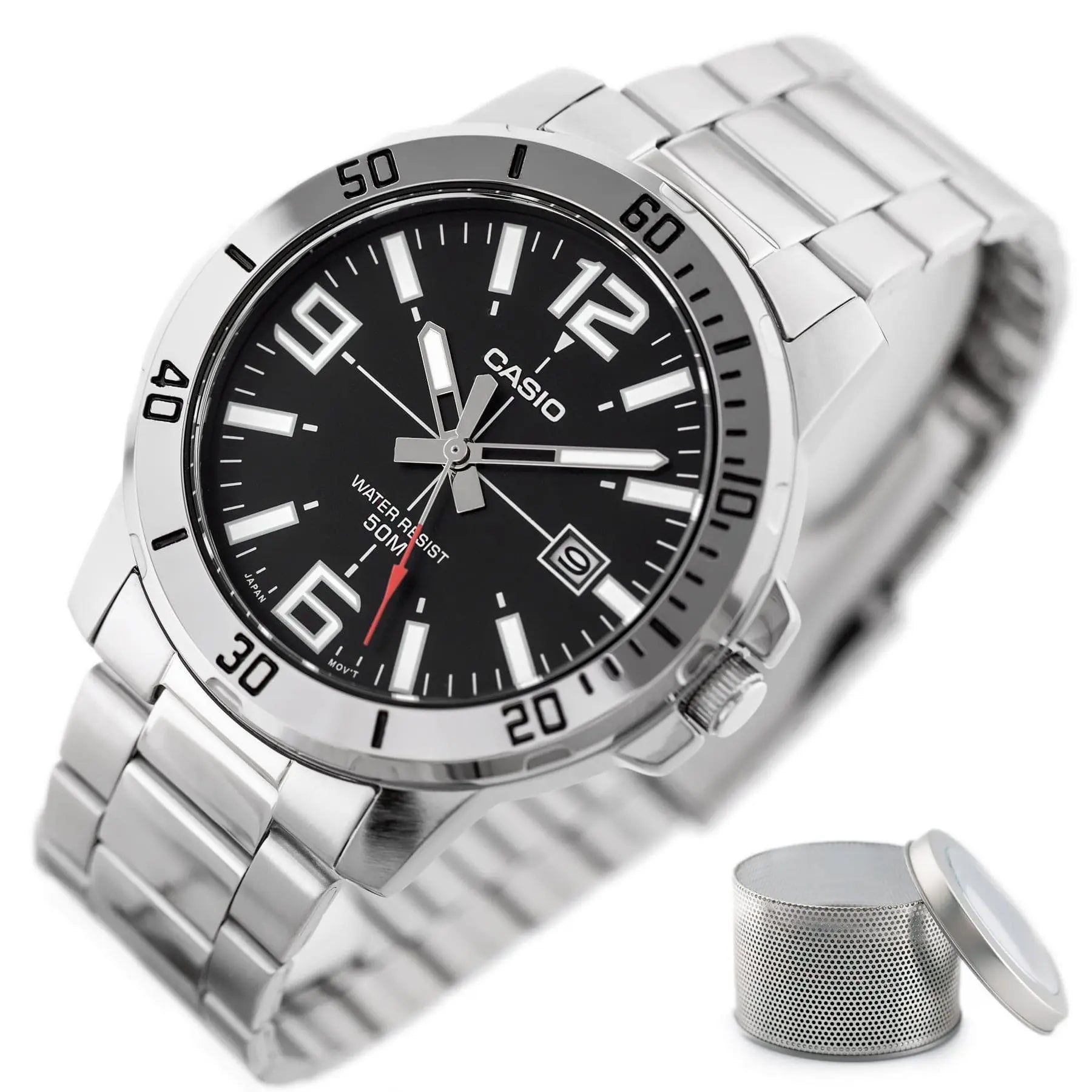 Zegarek Męski Casio MTP-VD01D-1BV Zegarek Męski Casio MTP-VD01D-1BV - Lorence 4549526186639