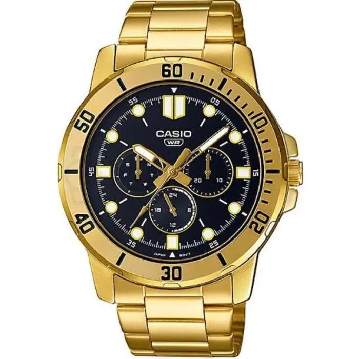 Zegarek Męski Casio MTP-VD300G-1EUDF (zd202d) + BOX Zegarek Męski Casio MTP-VD300G-1EUDF (zd202d) + BOX - Lorence 4549526297458