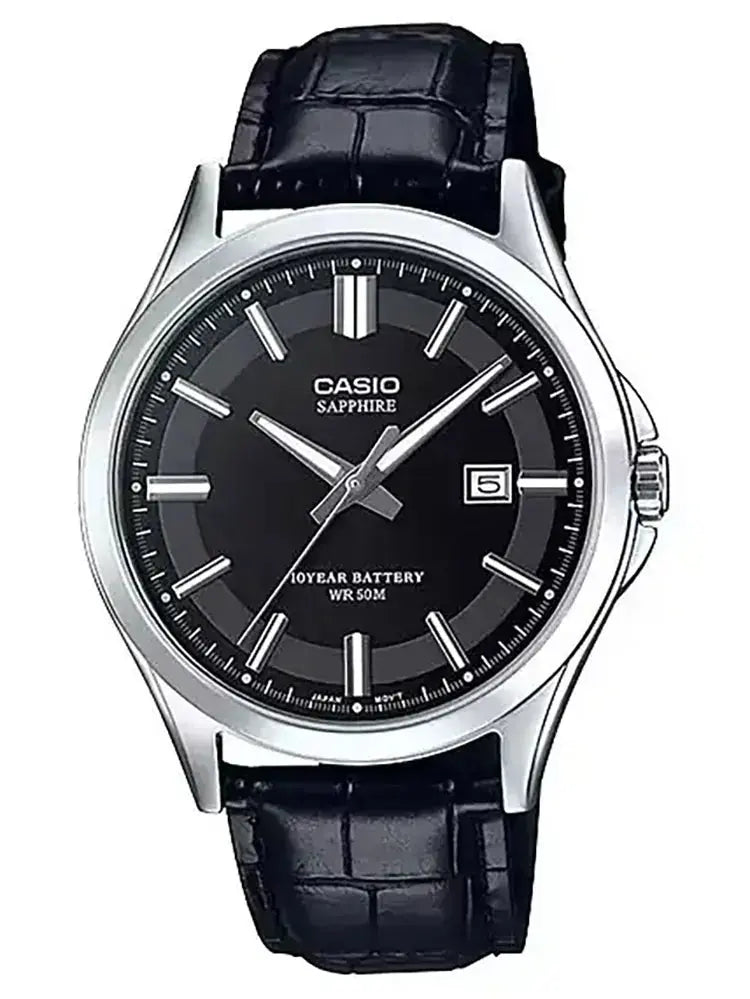 Zegarek Męski Casio MTS-100L-1A+ BOX (zd237a) SZAFIR Zegarek Męski Casio MTS-100L-1A+ BOX (zd237a) SZAFIR - Lorence 4549526259845
