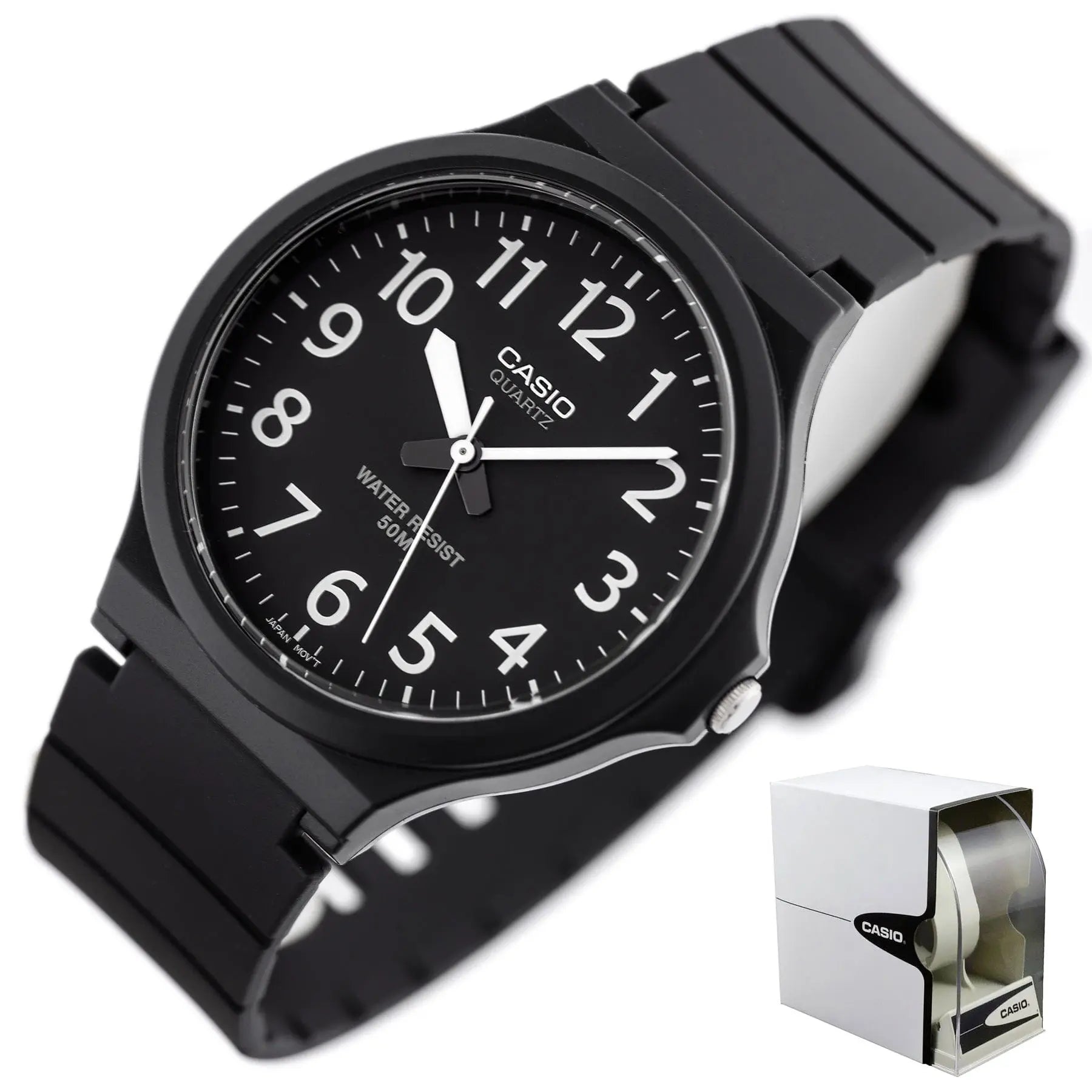 Zegarek Męski Casio MW-240-1B Zegarek Męski Casio MW-240-1B - Lorence 4549526102387