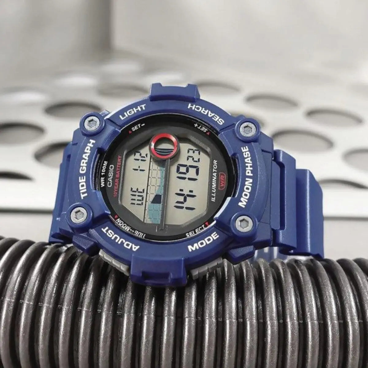 Zegarek Męski Casio Moonphase WS-1300H-2A Zegarek Męski Casio Moonphase WS-1300H-2A - Lorence 4549526313400