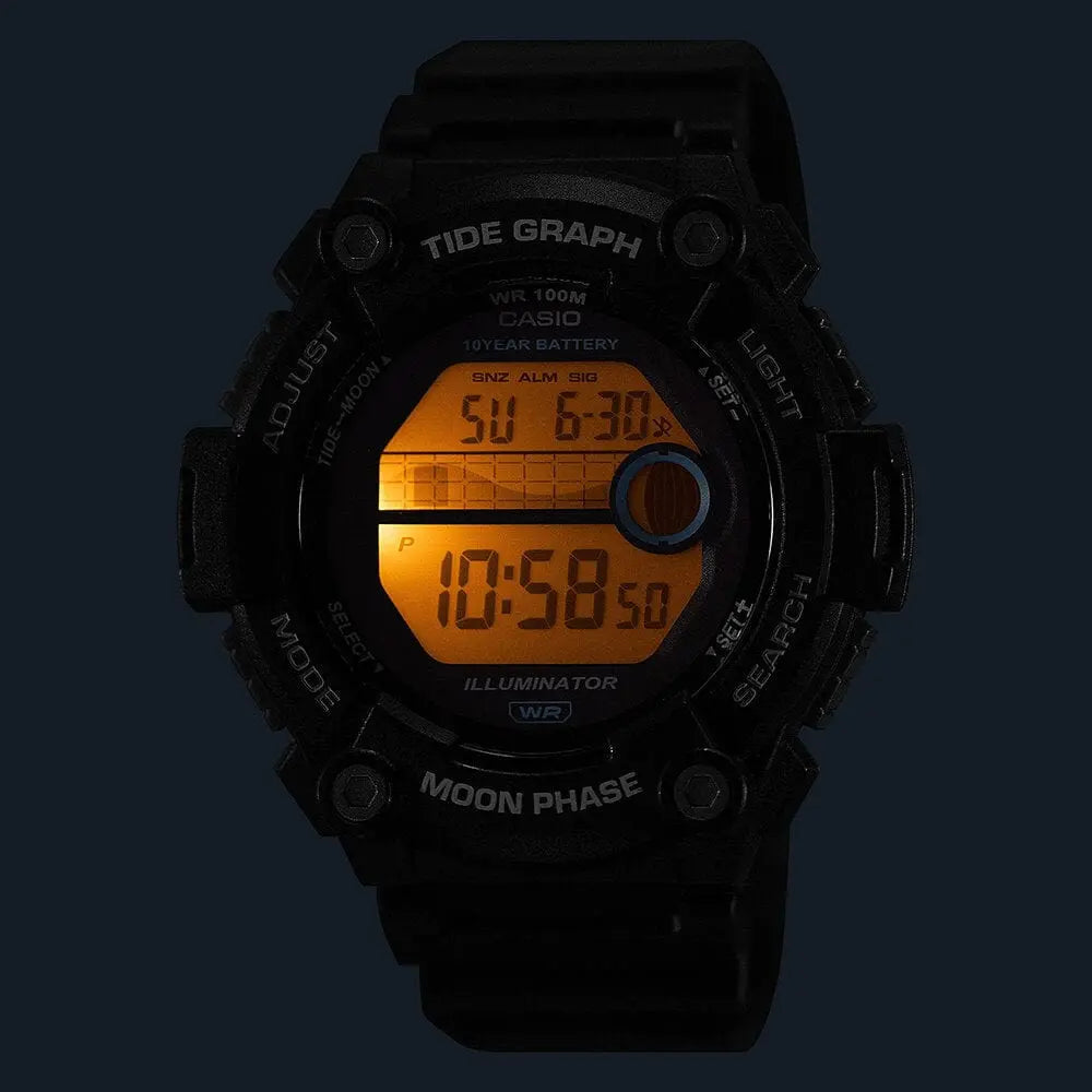 Zegarek Męski Casio Moonphase WS-1300H-2A Zegarek Męski Casio Moonphase WS-1300H-2A - Lorence 4549526313400