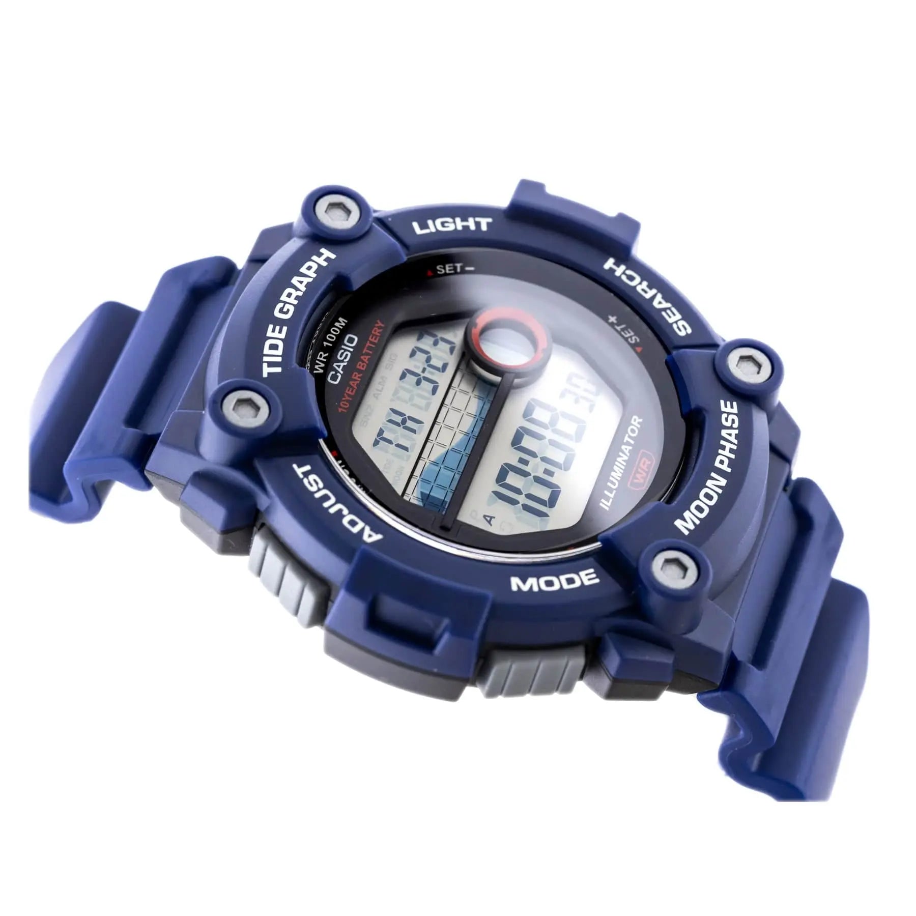 Zegarek Męski Casio Moonphase WS-1300H-2A Zegarek Męski Casio Moonphase WS-1300H-2A - Lorence 4549526313400