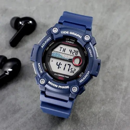 Zegarek Męski Casio Moonphase WS-1300H-2A Zegarek Męski Casio Moonphase WS-1300H-2A - Lorence 4549526313400