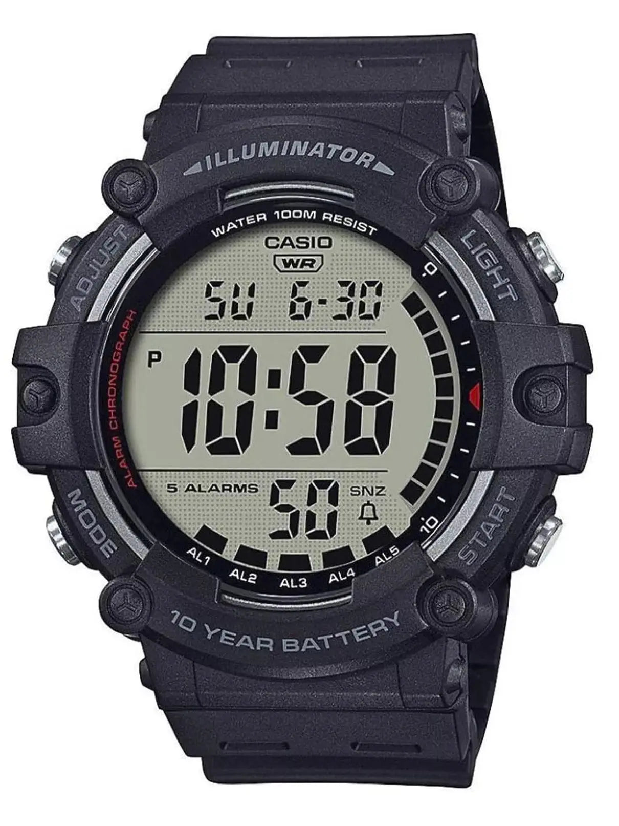 Zegarek Męski Casio Sport Illuminator AE-1500WH-1A Zegarek Męski Casio Sport Illuminator AE-1500WH-1A - Lorence 4549526296932
