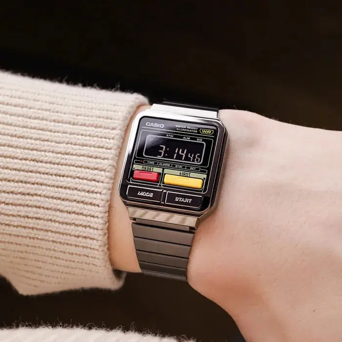 Zegarek Męski Casio Vintage A120WEGG-1BDF +BOX Zegarek Męski Casio Vintage A120WEGG-1BDF +BOX - Lorence 4549526353963