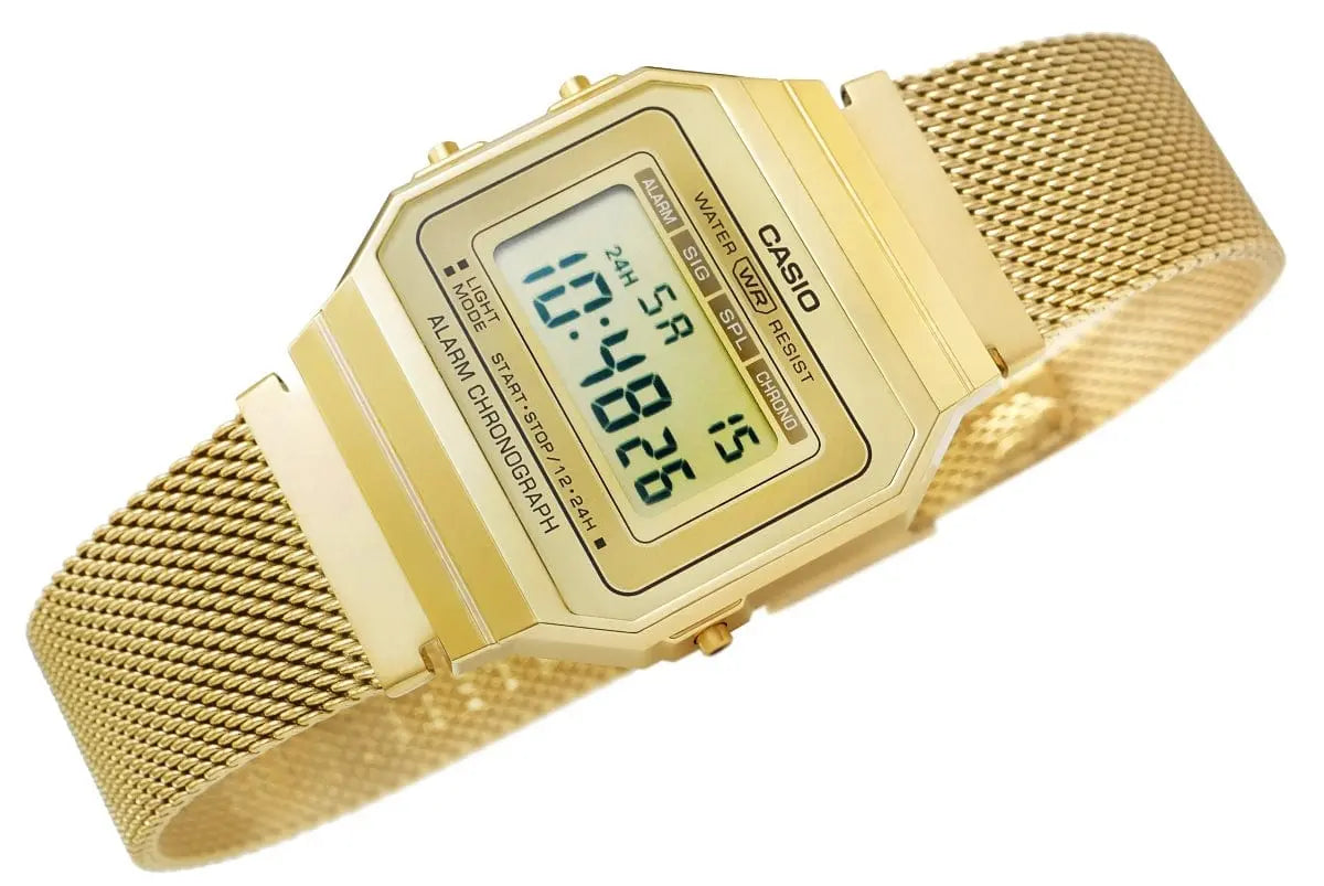 Zegarek Męski Casio Vintage A700WEMG-9AEF Zegarek Męski Casio Vintage A700WEMG-9AEF - Lorence 4549526220180