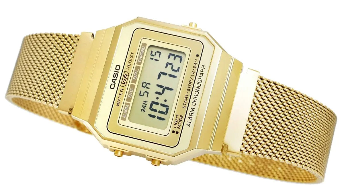 Zegarek Męski Casio Vintage A700WEMG-9AEF Zegarek Męski Casio Vintage A700WEMG-9AEF - Lorence 4549526220180