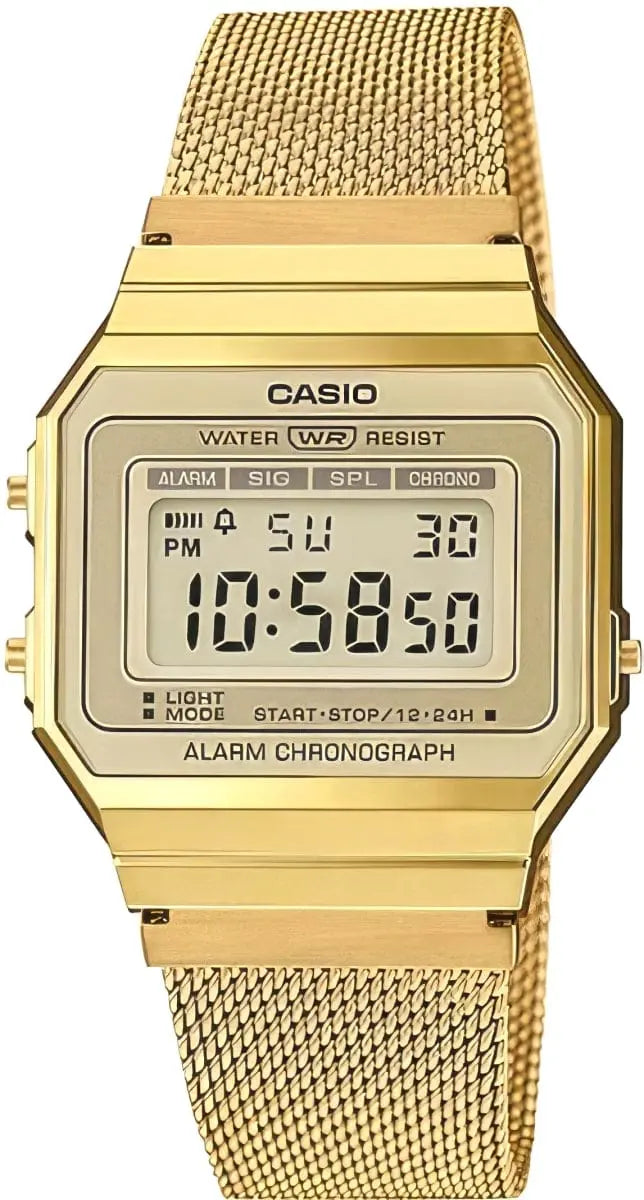 Zegarek Męski Casio Vintage A700WEMG-9AEF Zegarek Męski Casio Vintage A700WEMG-9AEF - Lorence 4549526220180