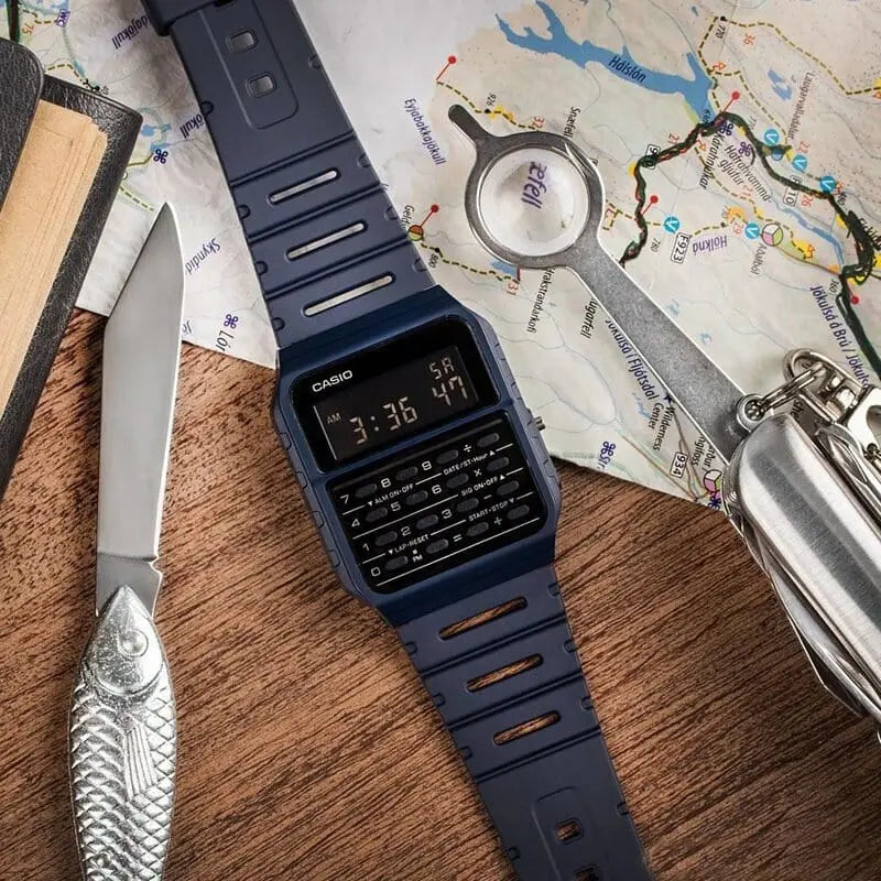 Zegarek Męski Casio Vintage CA-53WF-2BCF Zegarek Męski Casio Vintage CA-53WF-2BCF - Lorence 4549526271021