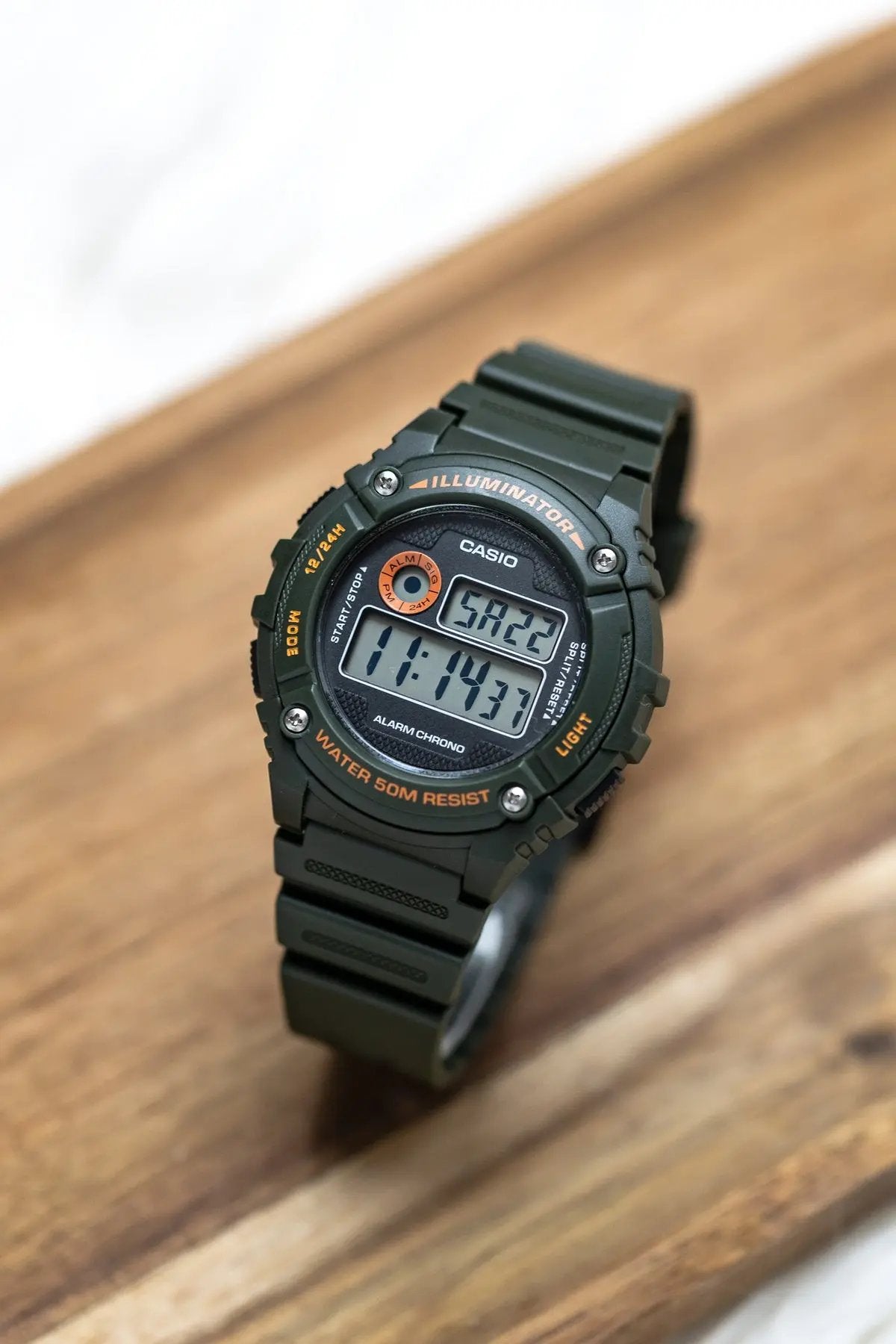Zegarek Męski Casio W-216H-3B + BOX Zegarek Męski Casio W-216H-3B + BOX - Lorence 4549526116445