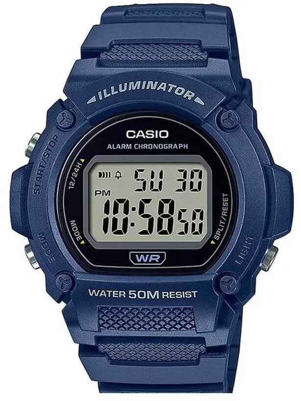 Casio ZEGAREK MĘSKI CASIO W-219H-2A