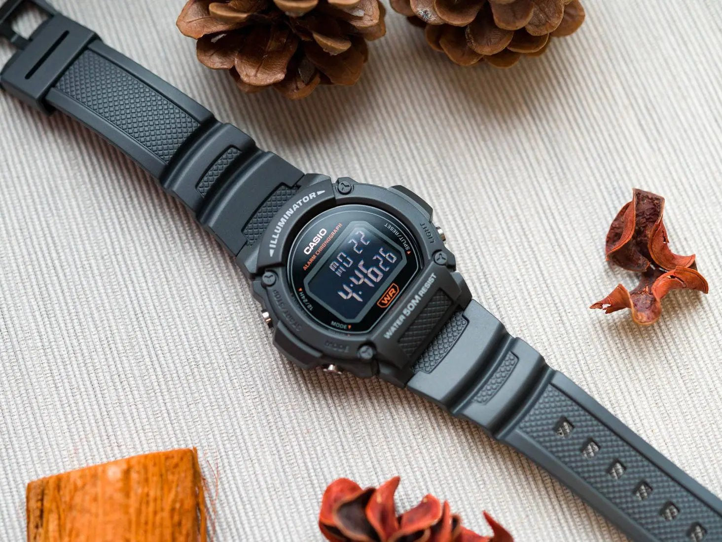 Zegarek Męski Casio W-219H-8BVEF (zd207g) + BOX Zegarek Męski Casio W-219H-8BVEF (zd207g) + BOX - Lorence 4549526294754