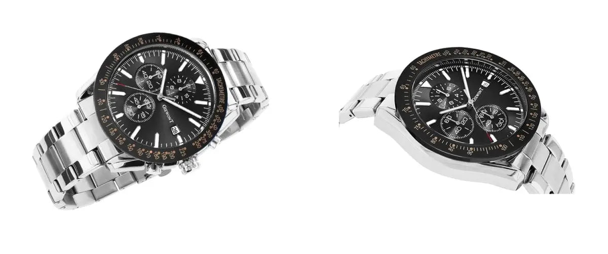 Zegarek Męski Giewont Primechrono GW8620-1 Chronograf Silver/black Zegarek Męski Giewont Primechrono GW8620-1 Chronograf Silver/black - 5904665272640