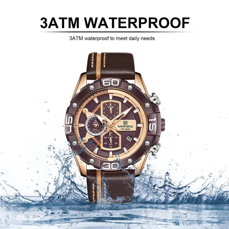 Zegarek Męski Naviforce NF8018 - Chronograf Zegarek Męski Naviforce NF8018 - Chronograf - Lorence 5905937204420