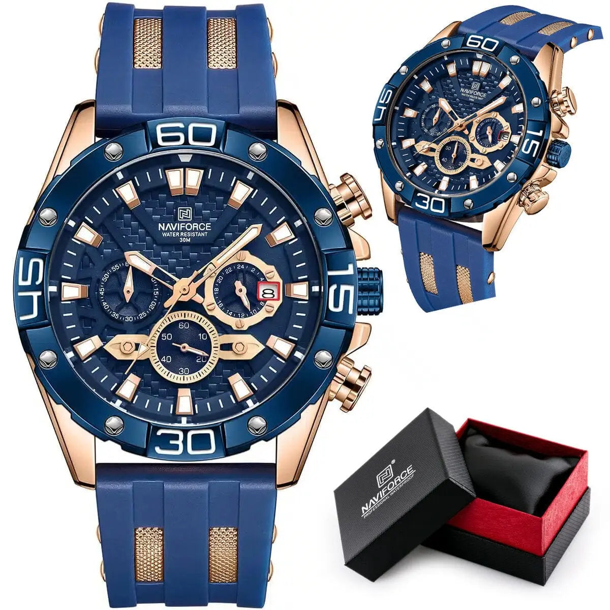 Zegarek Męski Naviforce NF8019T - Chronograf Zegarek Męski Naviforce NF8019T - Chronograf - Lorence 5905937204444