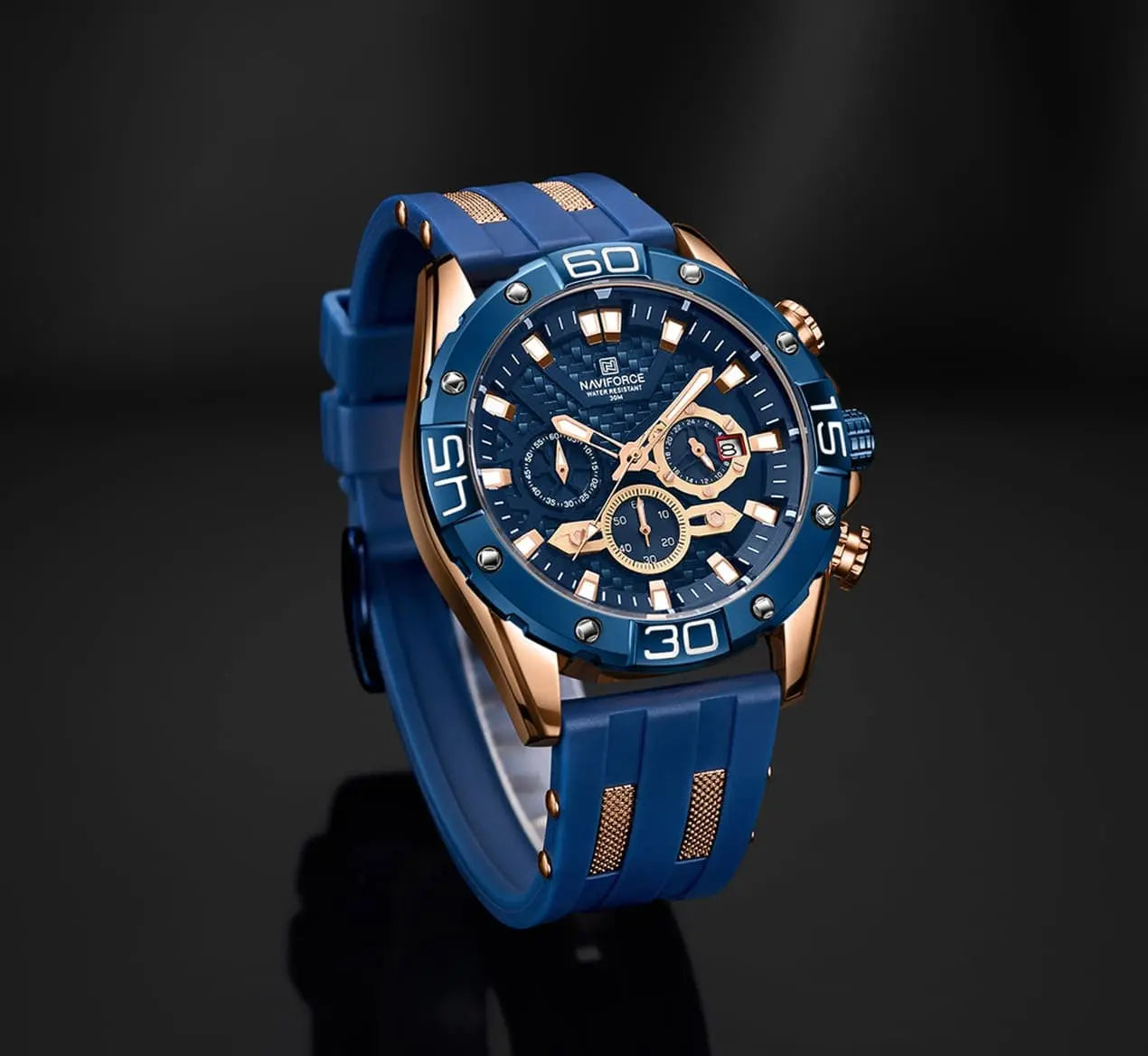 Zegarek Męski Naviforce NF8019T - Chronograf Zegarek Męski Naviforce NF8019T - Chronograf - Lorence 5905937204444