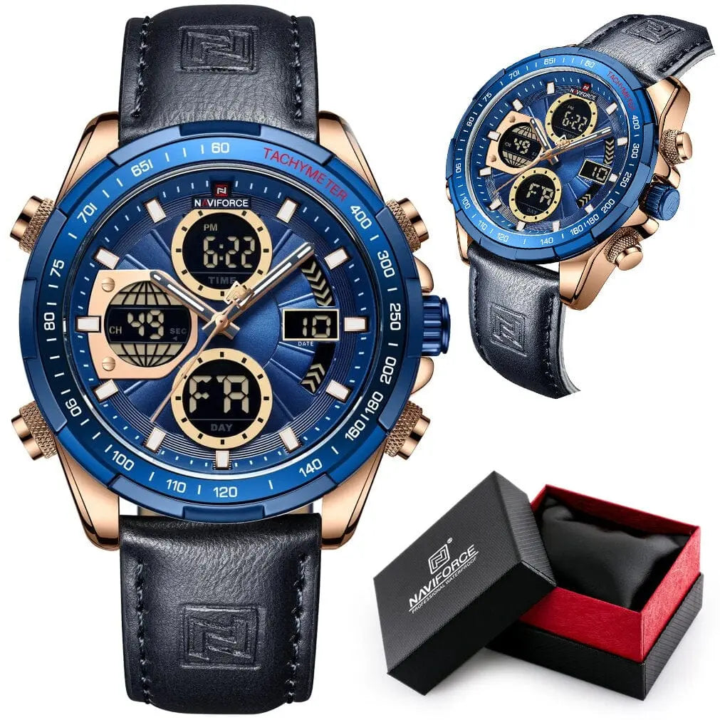 Zegarek Męski Naviforce NF9197L Rg/be/be Zegarek Męski Naviforce NF9197L Rg/be/be - Lorence 5905937207964
