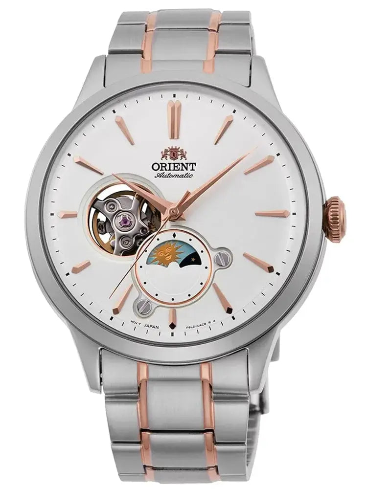 Zegarek Męski Orient Classic Sun & Moon  RA-AS0101S10B Zegarek Męski Orient Classic Sun & Moon  RA-AS0101S10B - Lorence 4942715027230