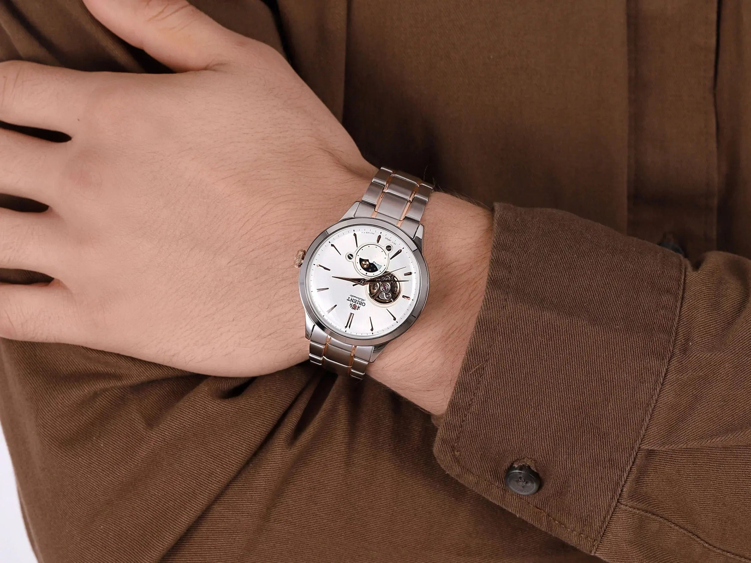 Zegarek Męski Orient Classic Sun & Moon RA-AS0101S10B Zegarek Męski Orient Classic Sun & Moon RA-AS0101S10B - Lorence 4942715027230