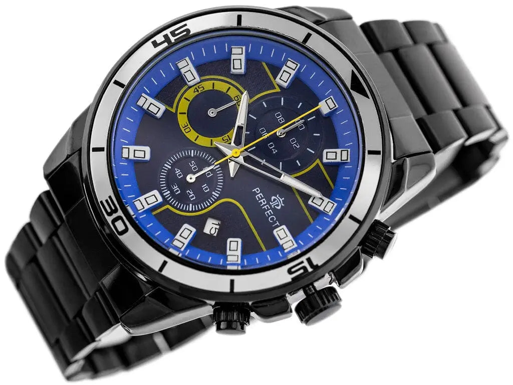Zegarek Męski Perfect CH02M - Chronograf Zegarek Męski Perfect CH02M - Chronograf - Lorence 5903981720132