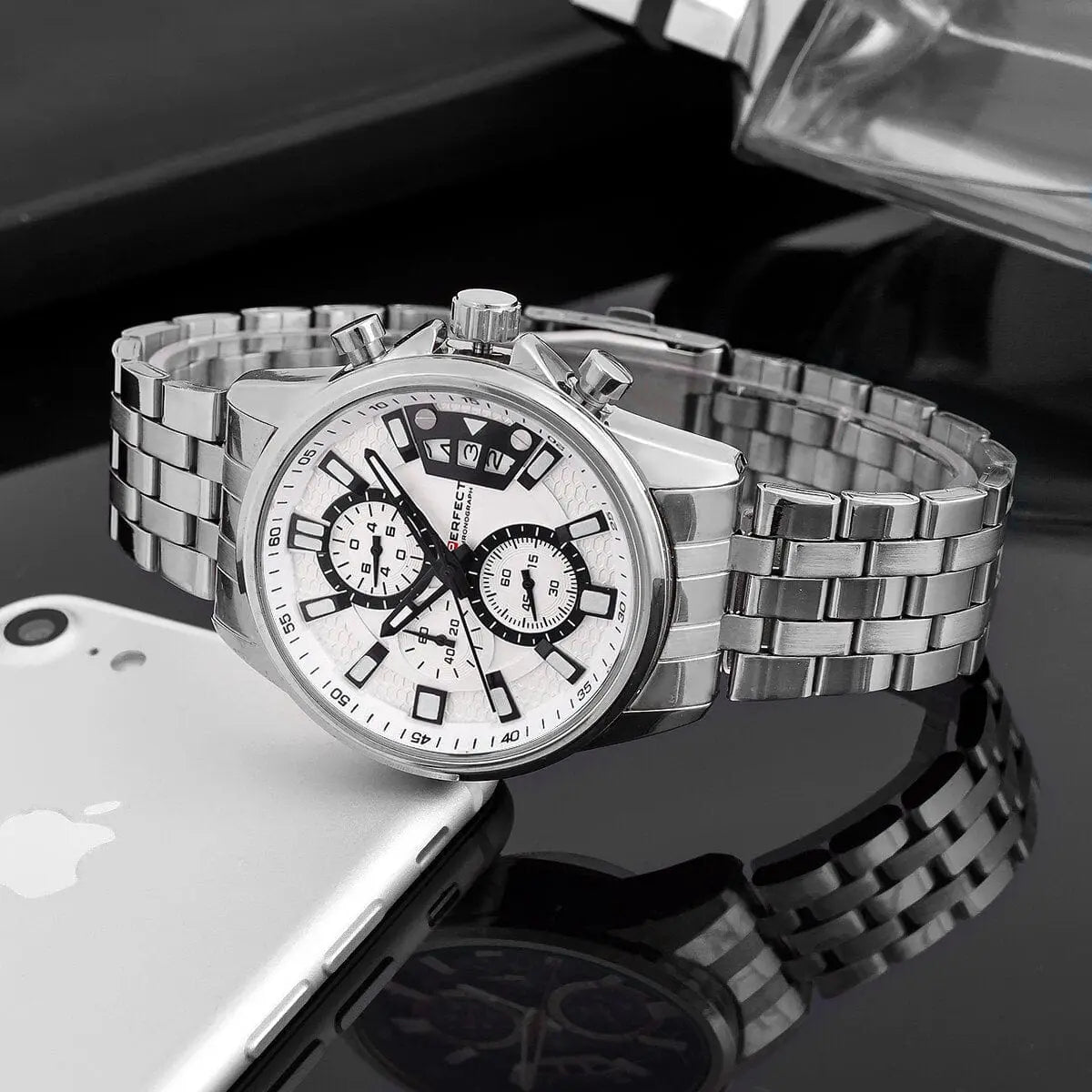 Zegarek Męski Perfect M504CH-01 - Chronograf Zegarek Męski Perfect M504CH-01 - Chronograf - Lorence 5903981726509