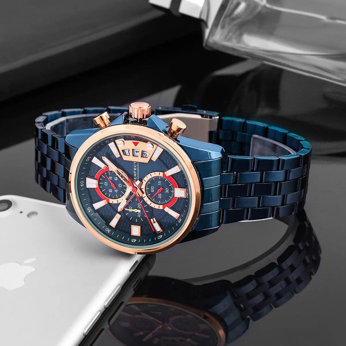 Zegarek Męski Perfect M504CH-06 - Chronograf Zegarek Męski Perfect M504CH-06 - Chronograf - Lorence 5903981726554