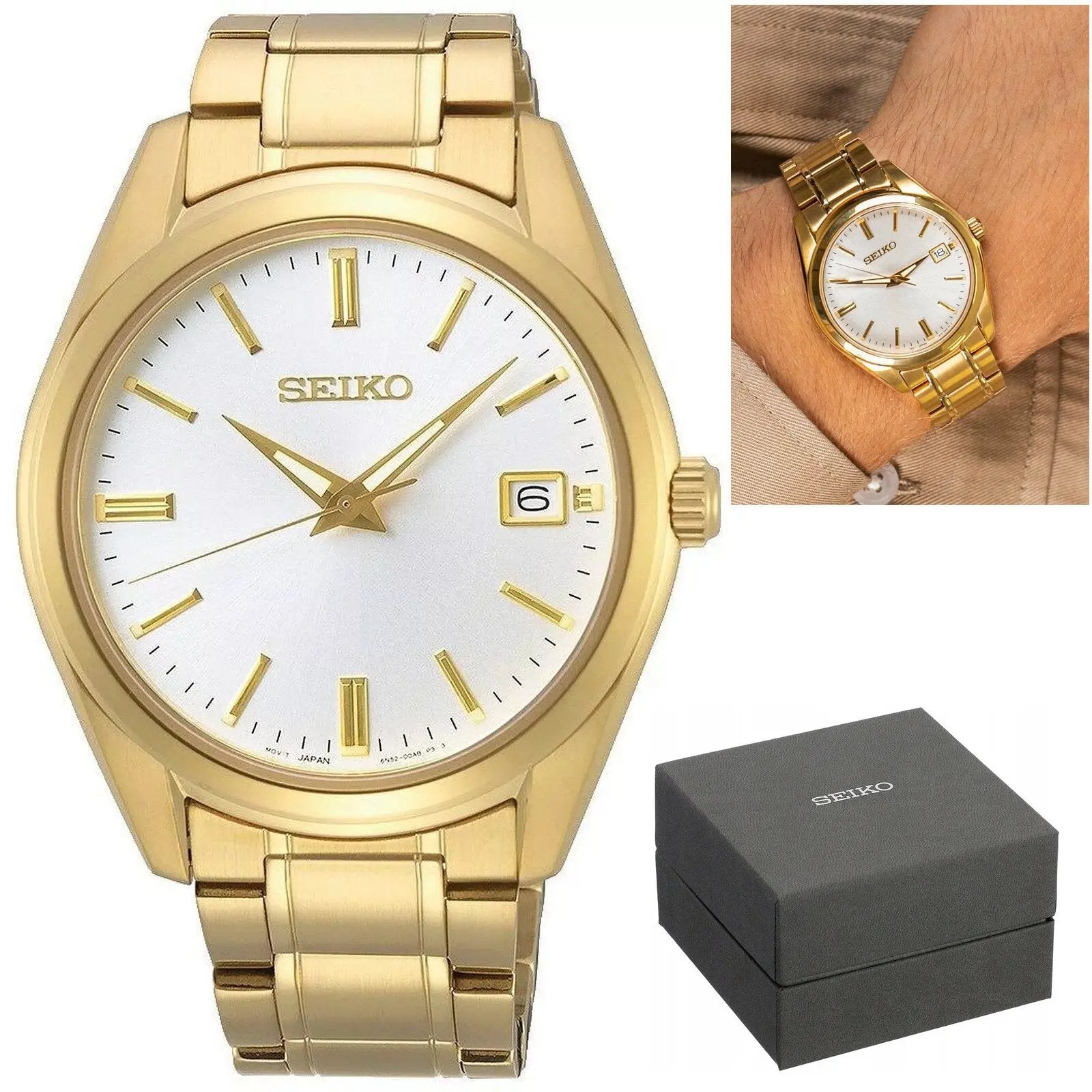 Zegarek Męski Seiko SUR314P1 + BOX Zegarek Męski Seiko SUR314P1 + BOX - Lorence 4954628233929
