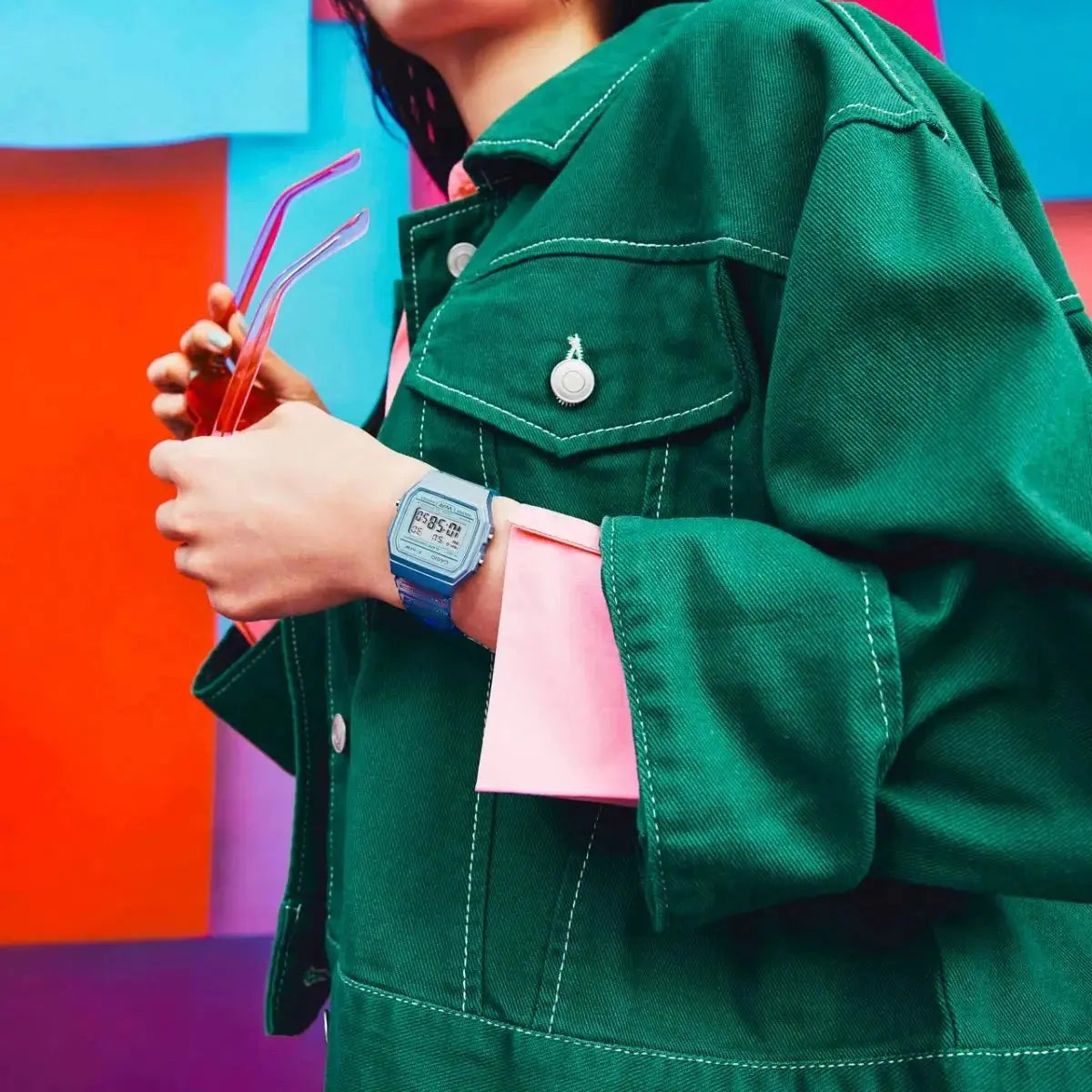 Zegarek Unisex Casio Retro Vintage F-91WS-2 (zd648b) + BOX Zegarek Unisex Casio Retro Vintage F-91WS-2 (zd648b) + BOX - Lorence 4549526261053
