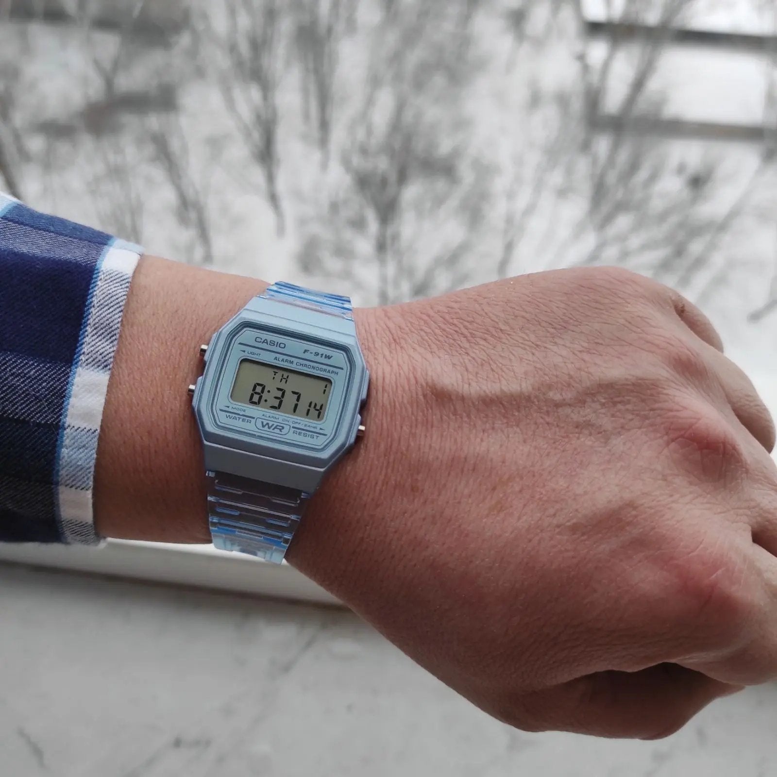 Zegarek Unisex Casio Retro Vintage F-91WS-2 (zd648b) + BOX Zegarek Unisex Casio Retro Vintage F-91WS-2 (zd648b) + BOX - Lorence 4549526261053