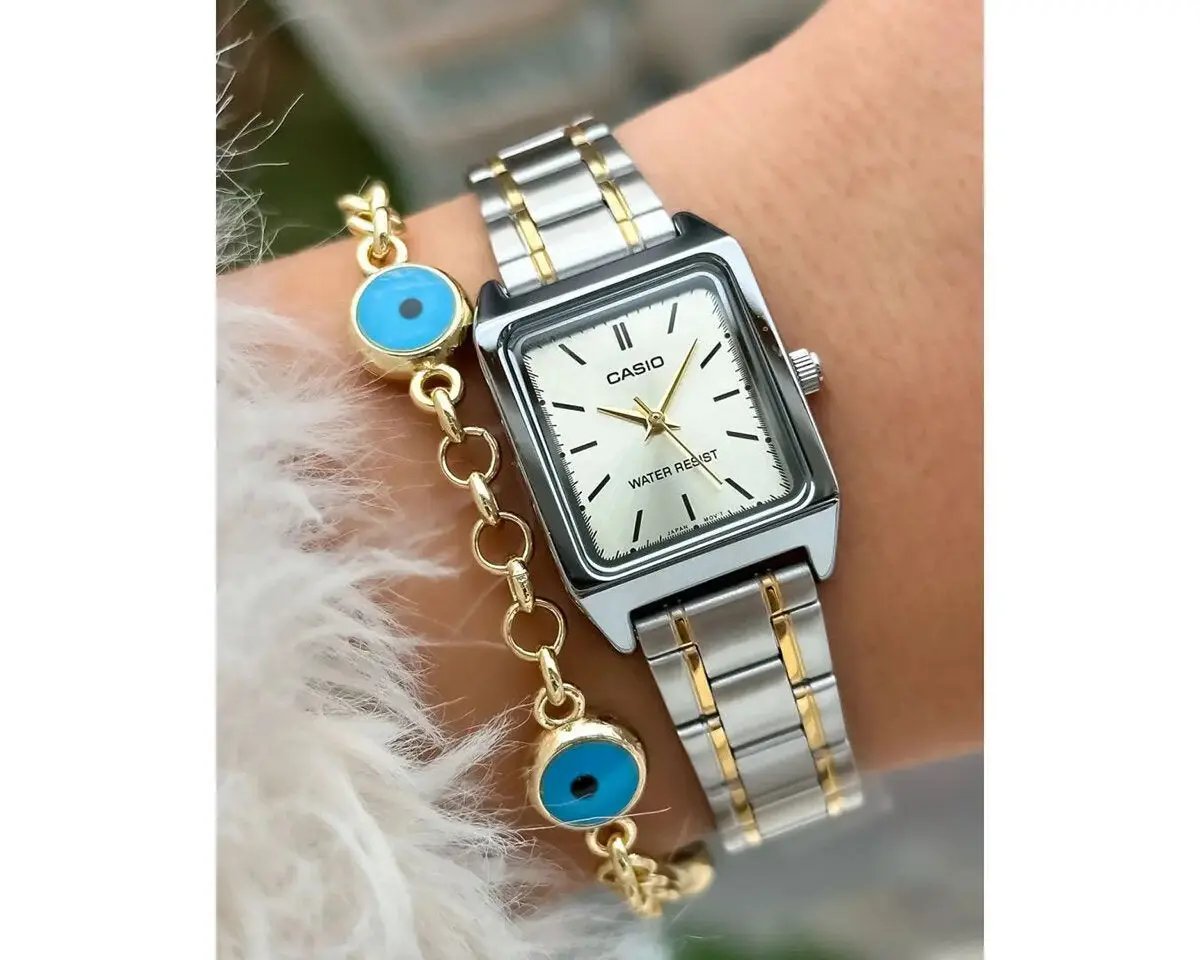 Zegarek damski Casio LTP-V007SG-9E + BOX (zd639k) Zegarek damski Casio LTP-V007SG-9E + BOX (zd639k) - Lorence 4971850030522