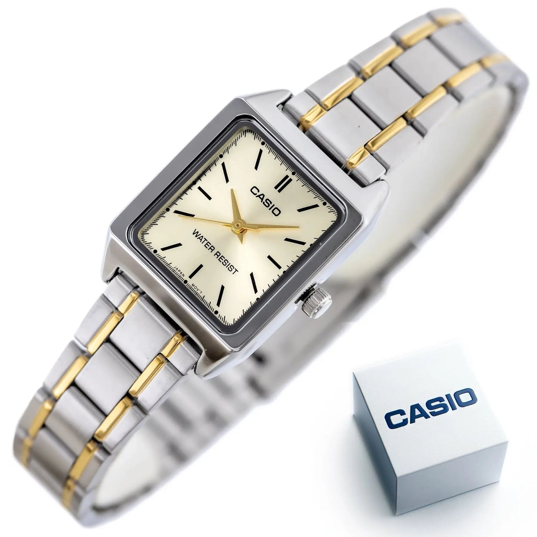 Zegarek damski Casio LTP-V007SG-9E + BOX (zd639k) Zegarek damski Casio LTP-V007SG-9E + BOX (zd639k) - Lorence 4971850030522