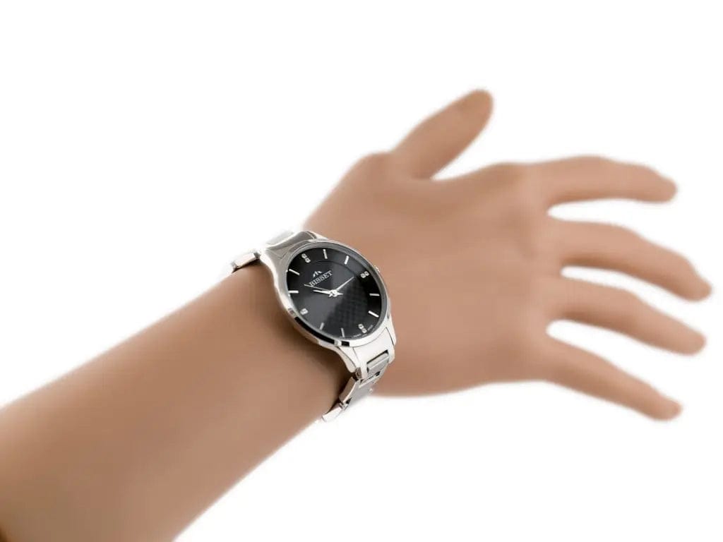 Zegarek Damski Bisset BSBE45 - Silver/black Zegarek Damski Bisset BSBE45 - Silver/black - Lorence 5906412716315