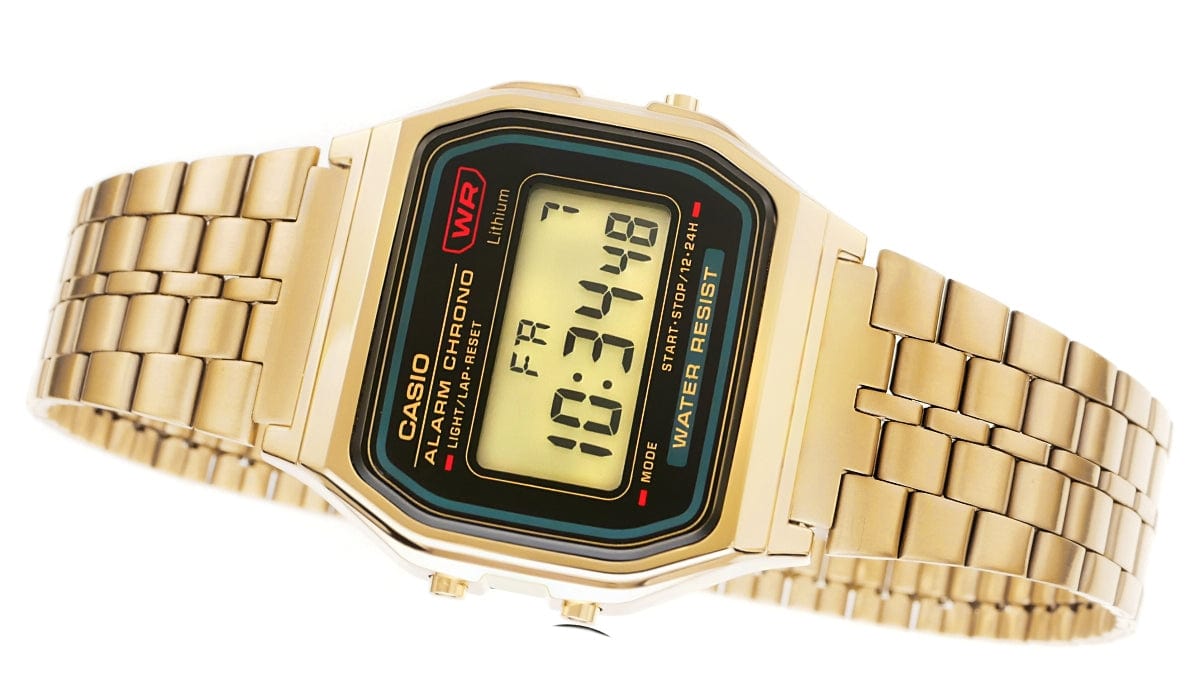 Casio Zegarek CASIO A159WGEA-1DF Unisex