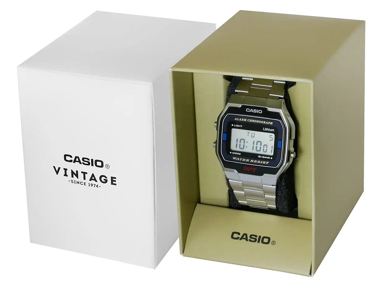 Zegarek Casio A163WA-1QES Unisex Zegarek Casio A163WA-1QES Unisex - Lorence 4971850437314