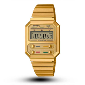 Zegarek Casio Retro Vintage A100WEG-9AEF Zegarek Casio Retro Vintage A100WEG-9AEF - Lorence 4549526306037