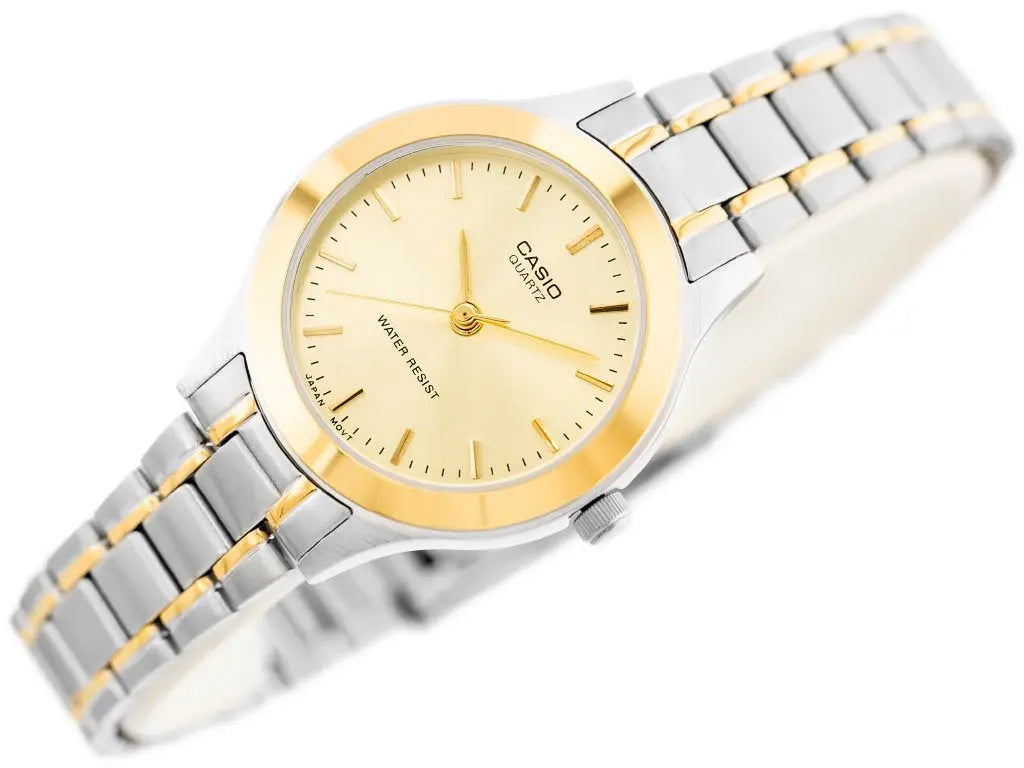 ZEGAREK DAMSKI CASIO LTP-1128G 9A (zd554a) + BOX ZEGAREK DAMSKI CASIO LTP-1128G 9A (zd554a) + BOX - Lorence 4971850442899