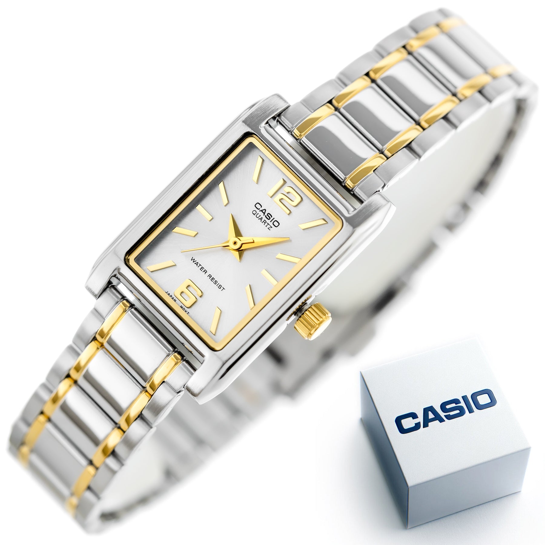 ZEGAREK DAMSKI CASIO LTP-1235SG-7ADF + BOX ZEGAREK DAMSKI CASIO LTP-1235SG-7ADF + BOX - Lorence 4971850821106