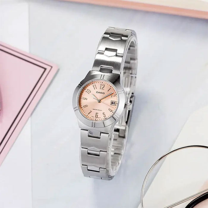 ZEGAREK DAMSKI CASIO LTP-1241D-4A3 + BOX ZEGAREK DAMSKI CASIO LTP-1241D-4A3 + BOX - Lorence 4971850881445