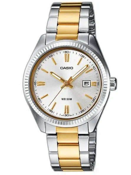 ZEGAREK DAMSKI CASIO LTP-1302SG-7AV (zd545a) + BOX ZEGAREK DAMSKI CASIO LTP-1302SG-7AV (zd545a) + BOX - Lorence 4971850071051