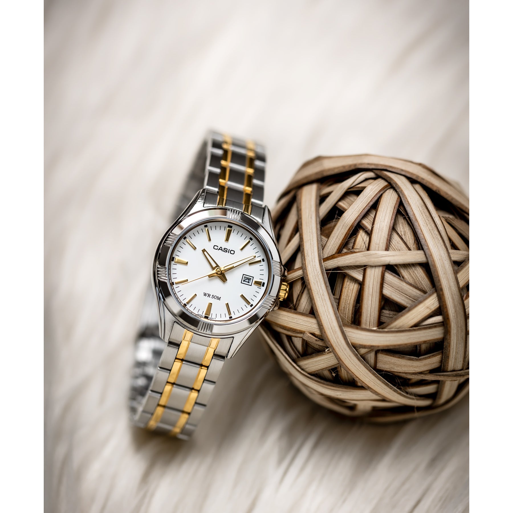 ZEGAREK DAMSKI CASIO LTP-1308SG-7AVDF (zd605c) + BOX ZEGAREK DAMSKI CASIO LTP-1308SG-7AVDF (zd605c) + BOX - Lorence 4971850927181
