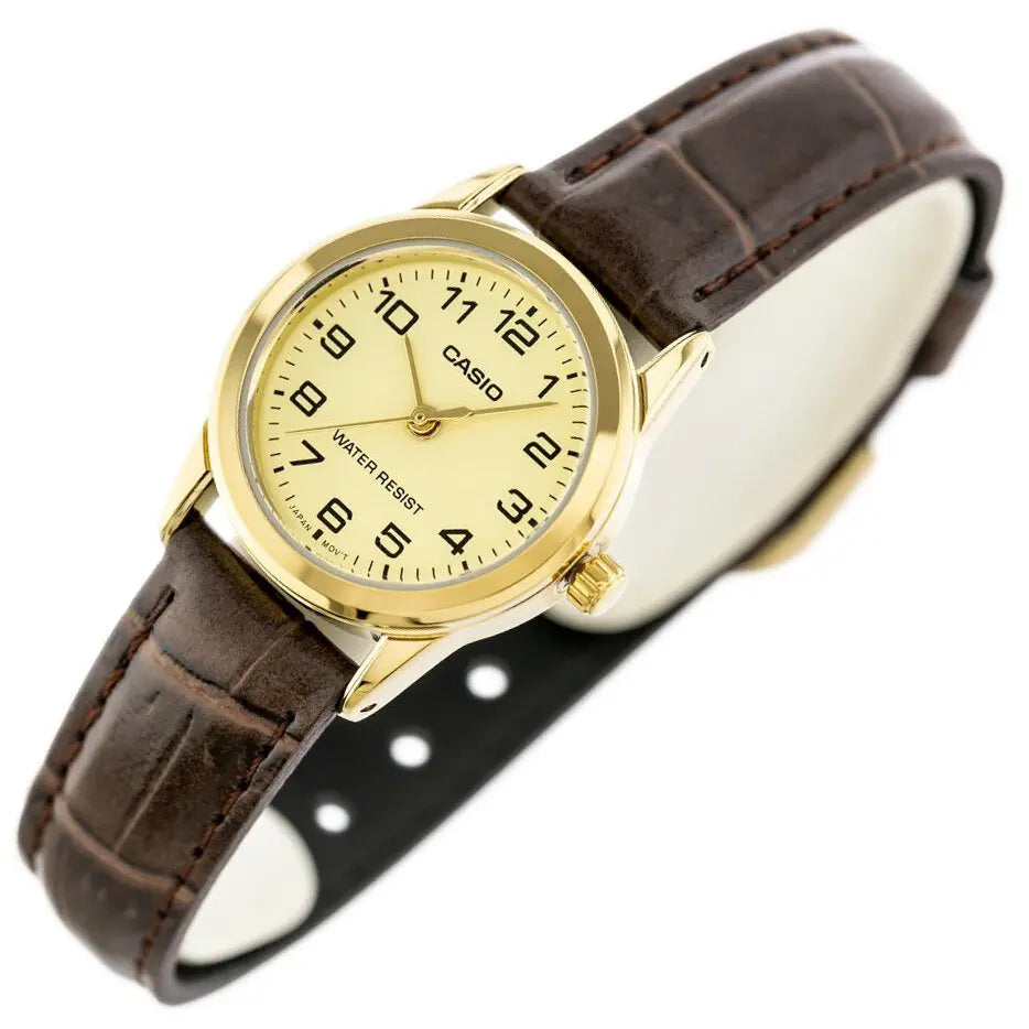 ZEGAREK DAMSKI CASIO LTP-V001GL-9B (zd588b) + BOX ZEGAREK DAMSKI CASIO LTP-V001GL-9B (zd588b) + BOX - Lorence 4971850083030