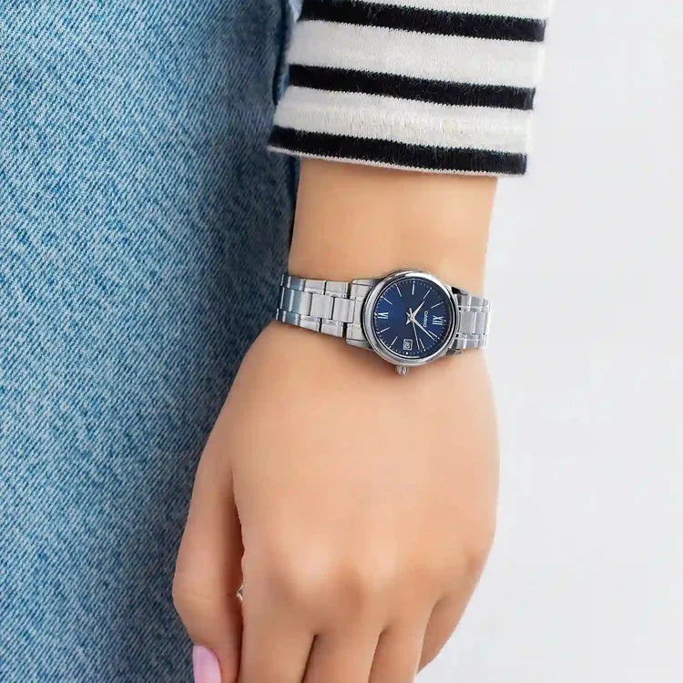 Zegarek Damski Casio LTP-V002D-2B3UDF + BOX Zegarek Damski Casio LTP-V002D-2B3UDF + BOX - Lorence 4549526309014