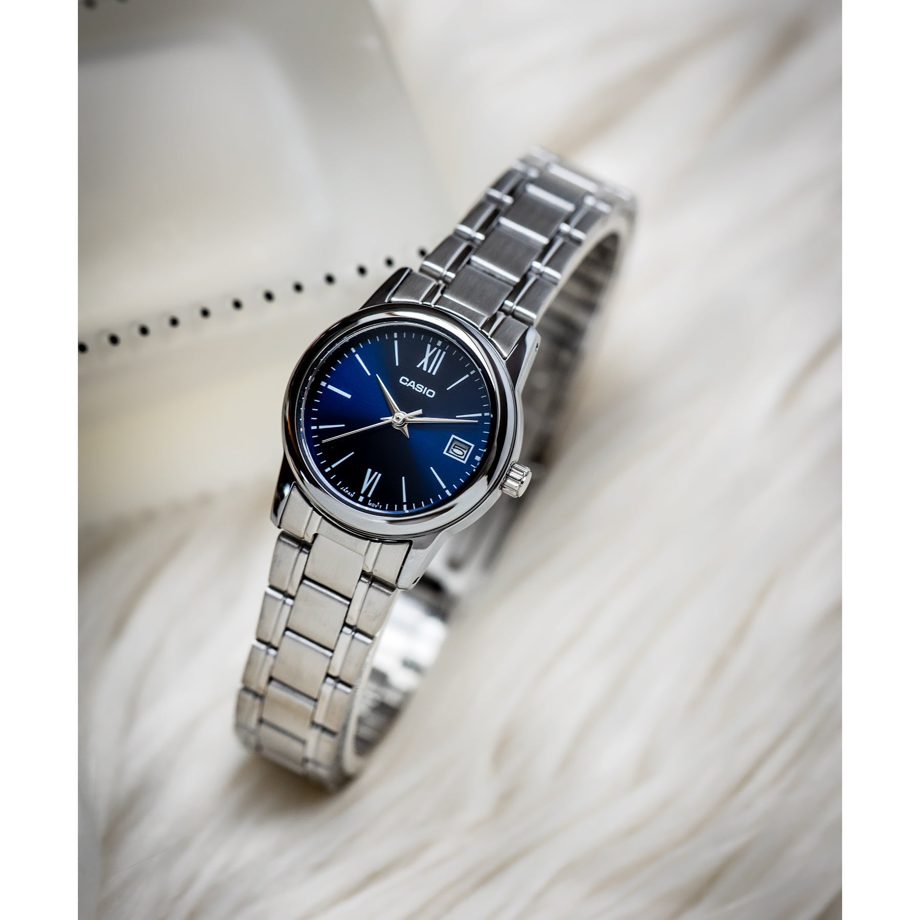 Zegarek Damski Casio LTP-V002D-2B3UDF + BOX Zegarek Damski Casio LTP-V002D-2B3UDF + BOX - Lorence 4549526309014